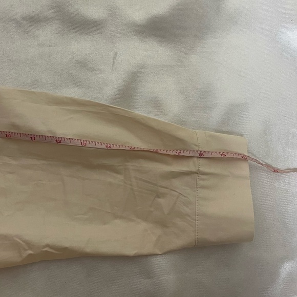 NEW 3pcs set beige womens shirt top shorts button down M;L casual - Picture 13 of 16